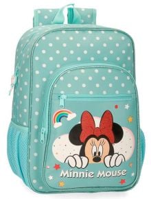 Раница Pepe Jeans Minnie Rainbow Turquoise Green с едно отделение, тюркоаз - Pepe Jeans - Joumma Bags S.L. - Момиче - Pepe Jeans - Minnie Mouse - 8435578356921