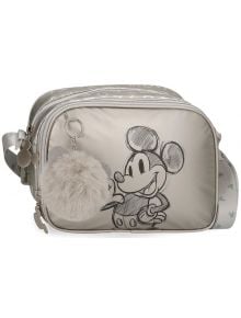 Чанта Mickey Outline 100th Anniversary за през рамо с две отделения - Joumma - Joumma Bags S.L. - Момиче - Joumma - Mickey Disney 100 - 8435692718988