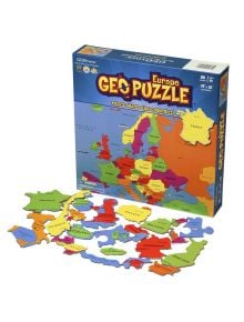 Пъзел GeoPuzzle - Европа - Geo Toys - Момиче, Момче - 850818001016