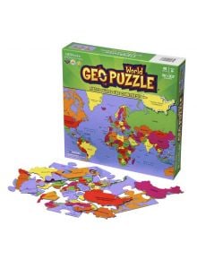 Пъзел GeoPuzzle - Свят - Geo Toys - Момиче, Момче - 850818001061