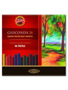 Комплект професионални маслени пастели Koh-I-Noor, 24 цвята - Koh-i-Noor - Koh-i-Noor Hardtmuth - Момиче, Момче - Koh-I-Noor - Gioconda - 8593539148029