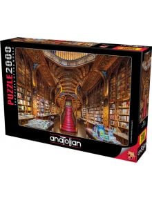 Пъзел Anatolian: Книжарница Lello, 2000 части - Anatolian - Anatolian - 8698543139565