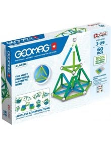 Магнитен конструктор Geomag - Classic, 60 части