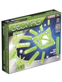 Магнитен конструктор Geomag Glow, 30 части - Geomag - Geomagworld SA - 871772003359