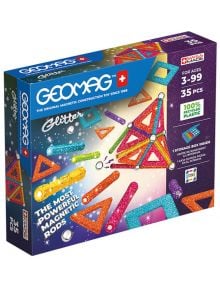 Магнитен конструктор Geomag Classic Panels Glitter, 35 части - 1118250 - 1122732 - 1129388 - Geomag - Glitter - 871772005353