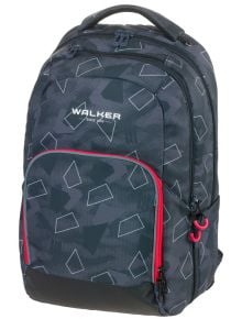 Ученическа раница Schneiders Walker College 2.0 - Grey Polygon - Walker - Schneiders - Момче - Walker College - 9002638228093