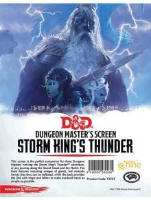 Dungeons & Dragons Campaign Book - Dungeon Master's Screen Storm King's Thunder - 1127626 - 1126278 - 9420020232235