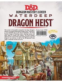 Dungeons & Dragons Campaign Book - Dungeon Master's Screen Dragon Heist - 1127626 - 1126278 - 9420020242548