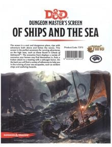 Dungeons & Dragons - Dungeon Master's Screen Of Ships & The Sea - 1127626 - 1126278 - 9420020248113