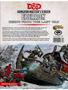 Dungeons & Dragons Setting Book - Dungeon Master's Screen Eberron - 1127626 - 1126278 - 9420020248847