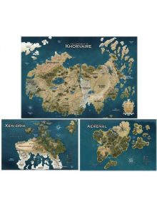 Допълнение към ролева игра Dungeons & Dragons - Map Set: Eberron - 1127626 - 1126278 - 9420020249387