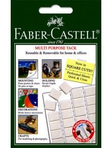 Самозалепваща канцеларска гума Faber Castell Tack-It - 1122634 - 2730 - 9556089013314