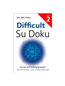 The Times Difficult Su Doku Book 2 - 9780007307388