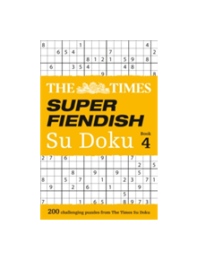 The Times Super Fiendish Su Doku Book 4 - 9780008173784