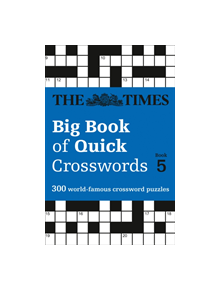 The Times Big Book of Quick Crosswords Book 5 - 9780008285357