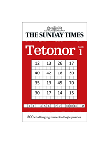 The Sunday Times Tetonor Book 1 - 9780008290382