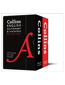 Collins English Dictionary and Thesaurus Boxed Set - 9780008309725