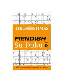 The Times Fiendish Su Doku Book 13 - 9780008342883