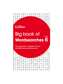 Big Book of Wordsearches book 6 - 9780008343835