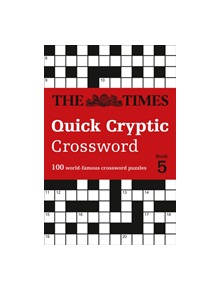 The Times Quick Cryptic Crossword Book 5 - 9780008343880