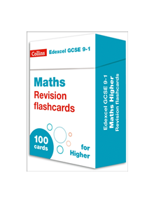 NEW 9-1 GCSE Maths Higher Edexcel Revision Question Cards - 9780008359737