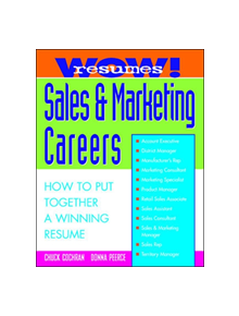 Wow! Resumes for Sales and Marketing Careers - 9780070120211