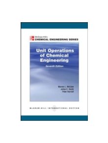 Unit Operations of Chemical Engineering (Int'l Ed) - 9780071247108