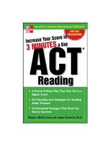 Increase Your Score In 3 Minutes A Day: ACT Reading - 9780071456678