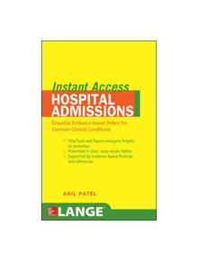 LANGE Instant Access Hospital Admissions - 7944 - 9780071481373