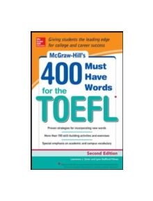 McGraw-Hill Education 400 Must-Have Words for the TOEFL - 9780071827591