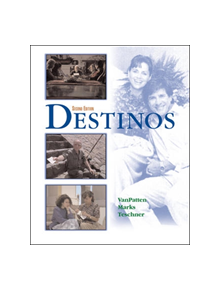 Destinos Student Edition w/Listening comprehension Audio CD - 9780072525366