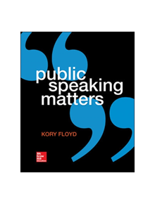 Create Only Public Speaking Matters - 9780073523958