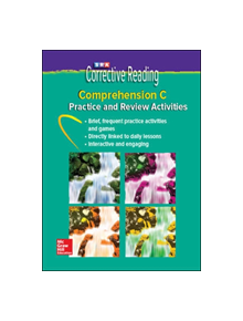 Corrective Reading Comprehension Level C, Student Practice CD Package - 9780076112036