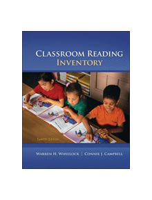 Classroom Reading Inventory - 9780078110252