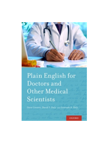 Plain English for Doctors and Other Medical Scientists - 9780190654849