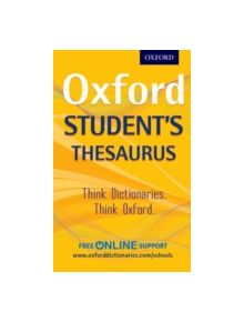 Oxford Student's Thesaurus - 8477 - 9780192749390