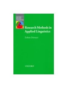 Research Methods in Applied Linguistics - 9780194422581