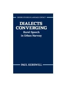 Dialects Converging - 9780198248262