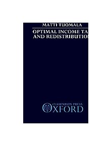 Optimal Income Tax and Redistribution - 9780198286059