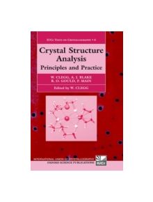 Crystal Structure Analysis - 9780198506188