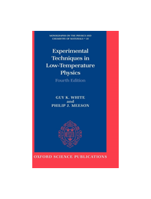 Experimental Techniques in Low-Temperature Physics - 9780198514282