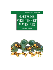 Electronic Structure of Materials - 9780198517542