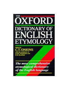 The Oxford Dictionary of English Etymology - 9780198611127