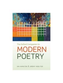 The Oxford Companion to Modern Poetry in English - 9780198704850