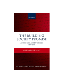 The Building Society Promise - 9780198787808