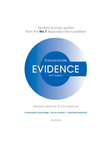 Evidence Concentrate - 9780198840633