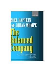 The Balanced Company - 9780199255504