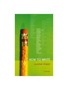 How to Write - 9780199278503