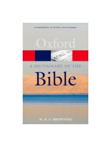 A Dictionary of the Bible - 9780199543984