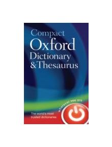 Compact Oxford Dictionary & Thesaurus - 9780199558476